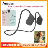 QSR STORE Conduction Headphones Stereo Bluetooth-Compatible Not In-ear Headset With Microphon