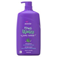 แชมพู Aussie Miracle Waves Shampoo Shampooing สูตรเพิ่มความชุ่มชื้น ทำให้ผมนุ่มสลวยและจัดทรงง่าย 778ml.