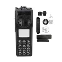 VBLL Walkie Talkie Full-keypad Replacement Repair Cover Housing Case Kit for XTS3000 Model 3 M3 Two Way Radio Black