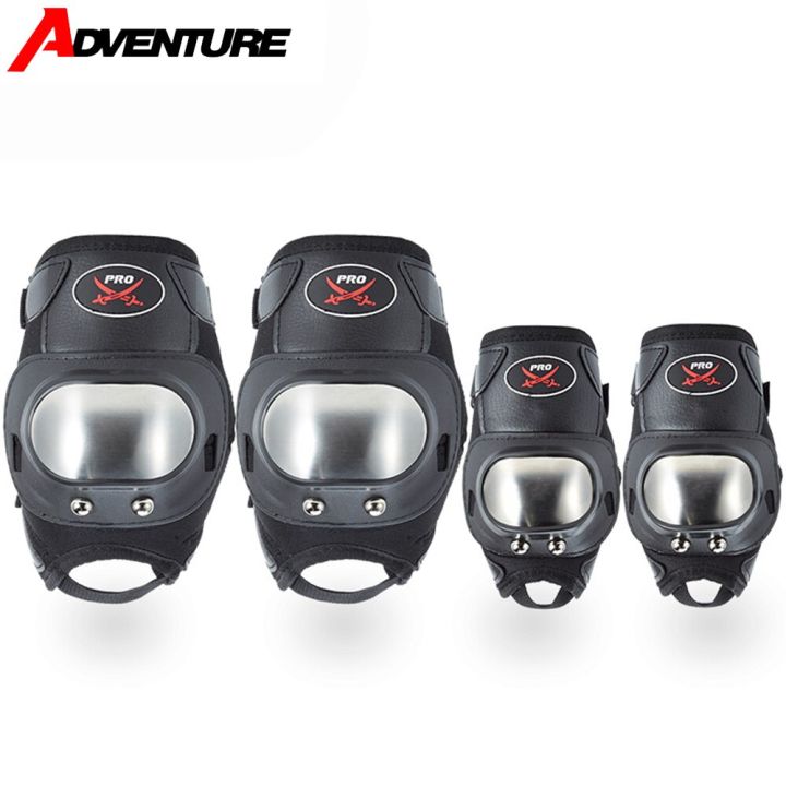 motorcycle-kneepads-motocross-knee-protection-off-road-racing-equipment-moto-kneepads-thickened-stainless-anti-fall-elbow-pads-knee-shin-protection