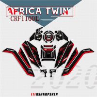 【hot】﹉►  Gel Motorcycle fuel tank pad Fairing Stickers Whole Car Decal Sticker Africa CRF1100L 2020 CRF 1100 L