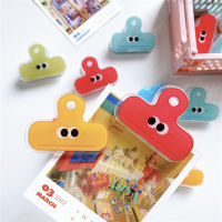 Lovely Clip Student Stationery Clip Transparent Clip Storage Clip School Office Supplies Memo Clip