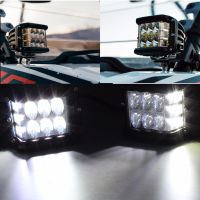 210PCS 4" 3 Sides Shooter 60W Led Work Light Cube Off Road 4x4 ATV Led Light Driving Lamp for SUV Truck Car Boat 10-30V