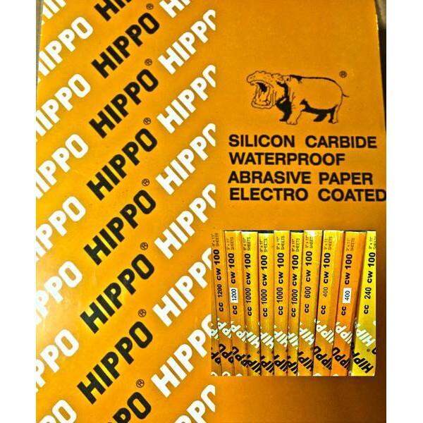HIPPO Sandpaper 100 Sheets / Ream Lazada PH