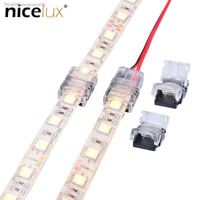 ✤♘∋ 5pcs/lot 2pin 3pin 4pin 5pin LED Strip Connector for Single RGB RGBW Color 3528 5050 LED Strip to Wire Connection Use Terminals