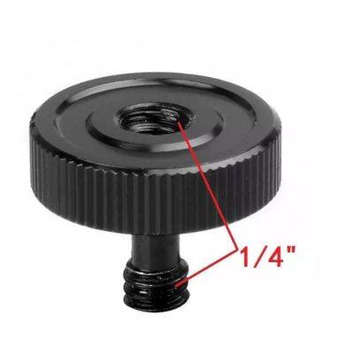 1/4" Male to Female Screw Adapter Tripod Hot Shoe Camera Accessory for Camera Tripod L Type Flash Bracket Stand Mount