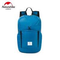 Naturehike กระเป๋าเป้สะพายหลังพับได้22L น้ำหนักเบามากกระเป๋าแคมป์ปิ้งกันน้ำสำหรับผู้ชายผู้หญิงแพ็คเกจผิวกระเป๋าเดินทางปีนเขากลางแจ้ง