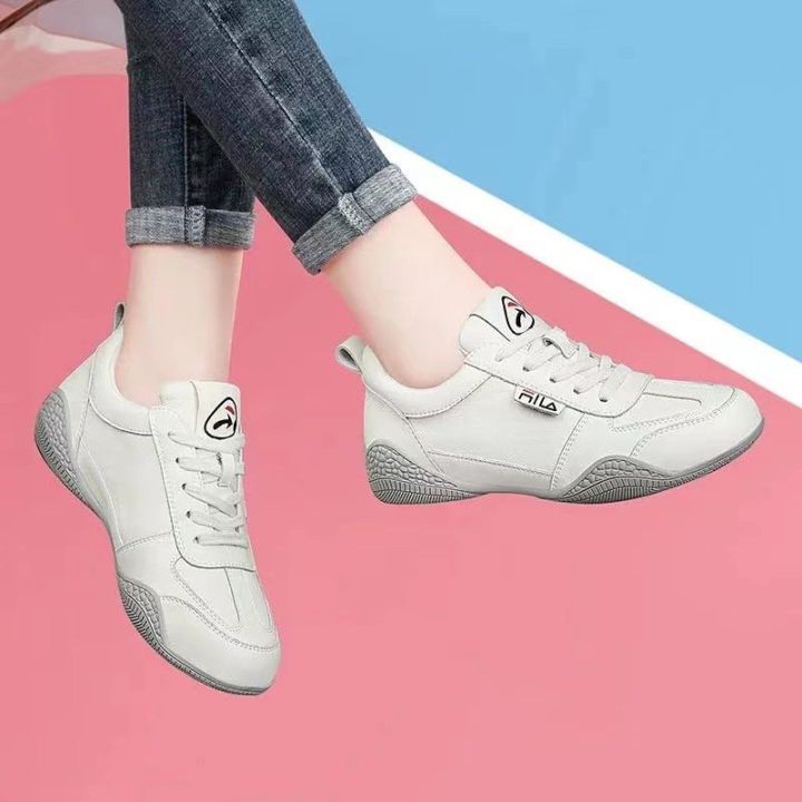meimingzi-cod-รองเท้าสีขาวแฟชั่นแมทช์ง่าย