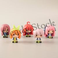 【hot sale】 ♕ B09 Anime The Quintessential Quintuplets Action Figure Toy Cartoon Nakano Nino PVC Q Version Model Children Christmas Gift