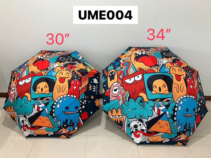 champkey-ร่มกอล์ฟ-แบบหนา-2-ชั้น-ลาย-monster-หมาลิ้นแดง-ume004-golf-umbrella-new-collection