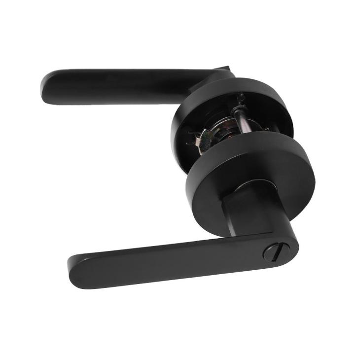 เขาควายห้องน้ำ-solex-1710-สีดำprivacy-door-lever-solex-1710-black-สอบถามเพิ่มเติมได้จ้า