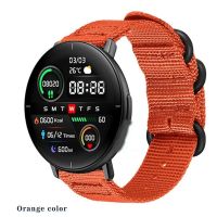 Nylon Canvas Strap For Mibro Lite Air Color Smart Watch Band Quick Release Bracelets For Xiaomi Amazfit GTS 3 2 Mini 2E Correa