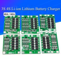 {:”》3S 4S 40A 60A แบตเตอรี่ลิเธียม Li-Ion แผ่นป้องกัน18650 BMS มอเตอร์เจาะ11.1V 12.6V/14.8V 16.8V เพิ่ม/25A สมดุล