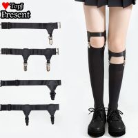 【cw】 Gothic women angel Stockings accessories leg clip ring thigh strap slip duckbill buckle