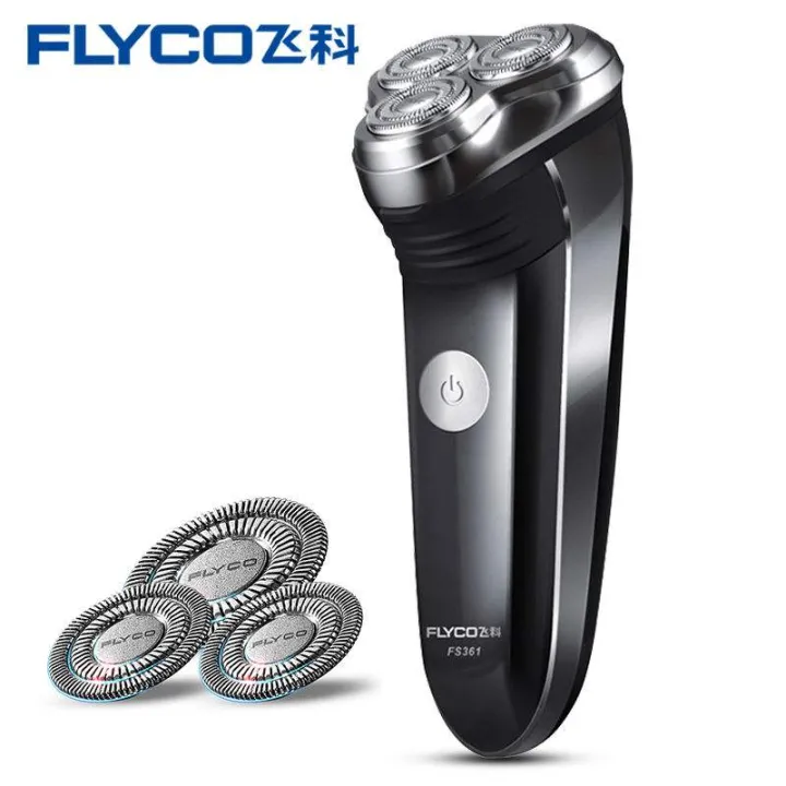 Flying genuine electric shaver rechargeable shaver washing threebit electric shaver beard knife