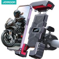 Joyroom Motorcycle Bike Phone Holder Mount 15s One-Push Quickly Install 1s Automatically Lock &amp; Release Widely for phone4.7"-7