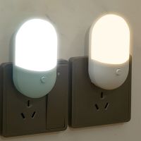 【CC】 Led Night Plug In Protection Lamp Use Bedside Baby Feeding Room