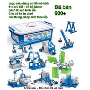 Tương thích Lego Education Bộ 80 mô hình - 614pcs Full Thùng sách