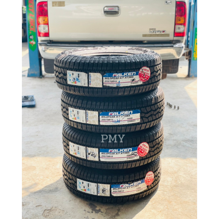 255-70r15-ยางรถยนต์-ยี่ห้อ-falken-รุ่น-wildpeak-a-t-at3wa-ล็อตผลิต23-ราคาต่อ1เส้น-ยางรถยนต์คุณภาพระดับพรีเมี่ยม-นุ่ม-เงียบ