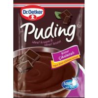 Turkish import? พุดดิ้ง ผงพุดดิ้ง Pudding Powder แบรนด์ Dr.Oetker สินค้าจากตุรกี  Turkey  Chocolate Bitter