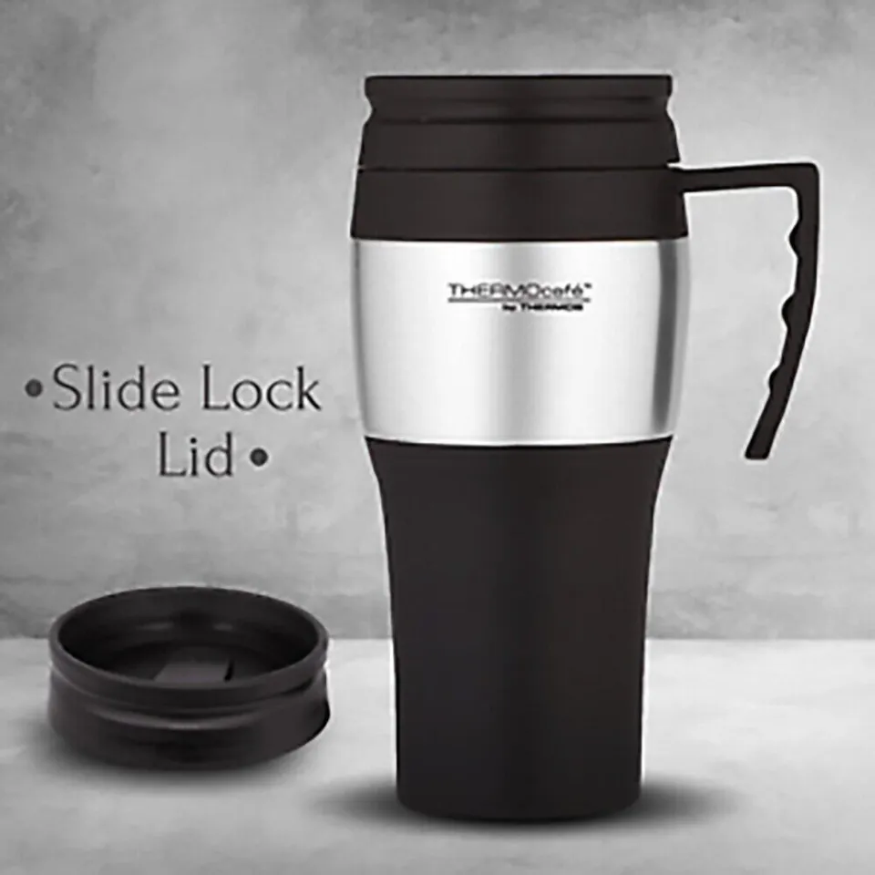 ThermoCafe Travel Mug, Stainless Steel, 400ml