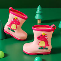 Kids Rain Boots Cartoon Cute Dinosaur Unicorn Children Rain Shoes for Boys Girls Waterproof EVA Rubber Non Slip Toddler