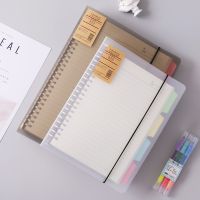Notebook A5 Journal Medium Kraft Grid Dot Blank Daily Weekly Planner Book Time Management Planner School Supplies StationeryGift Note Books Pads