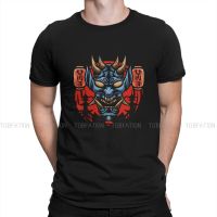 Samurai Style 100% Cotton Tshirt Retro Vintage Basic T Shirt Homme Men Tee Shirt Printing Trendy