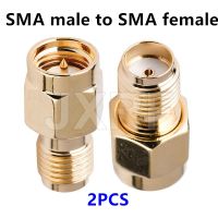 【Big-Sales】 Madi Traders JXRF Connector 2Pcs RF Coaxial Coax Adapter SMA ชายหญิง RP SMA To SMA ชาย RP-SMA Connector