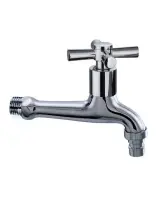 GARAT KARAT FAUCET ก๊อกล้างพื้นคอยาว ปากสนาม EC-01-410-50 สีโครเมี่ยม