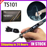 【สต๊อกพร้อม】Original TS101 Mini USB ไฟฟ้าหัวแร้งปรับอุณหภูมิแบบพกพา Digital Soldering Station B2หัวแร้ง65W TS100 Upgrade