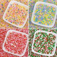 35g Edible Colorful Beads Fondant Baking Sprinkles Gold Wedding Decoration