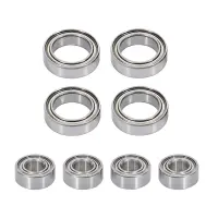 8Pcs Ball Bearing Set for SG1603 SG1604 SG 1603 UD1601 UD1602 UD1603 UD1604 1/16 RC Car Spare Parts Accessories