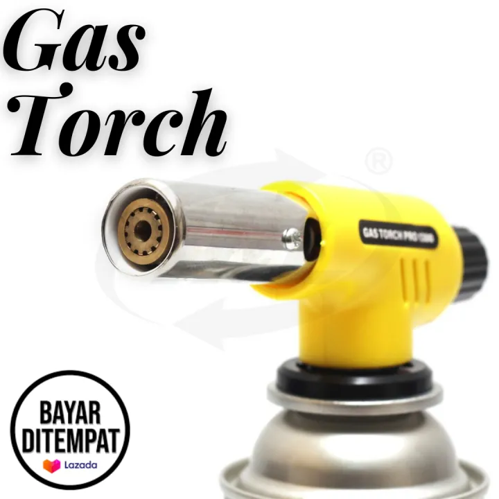 Pemantik Gas Torch Pro Pemantik Api Flame Gun Alat Bakar Lazada Indonesia