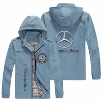 Car Logo MercedesBens Mens Hoodie Hiking Jacket Camping Suit Outdoor Sportswear Mens Jacket Sports Shirt Racing Suit Tops