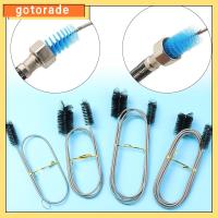 GOTORADE 45/90/155/200ซม. พิพิธภัณฑ์สัตว์น้ำแบบพกพาสแตนเลสปั๊มกรองล้างท่อแปรงหลอดที่มีความยืดหยุ่นแปรงเครื่องมือทำความสะอาดท่อทำความสะอาด