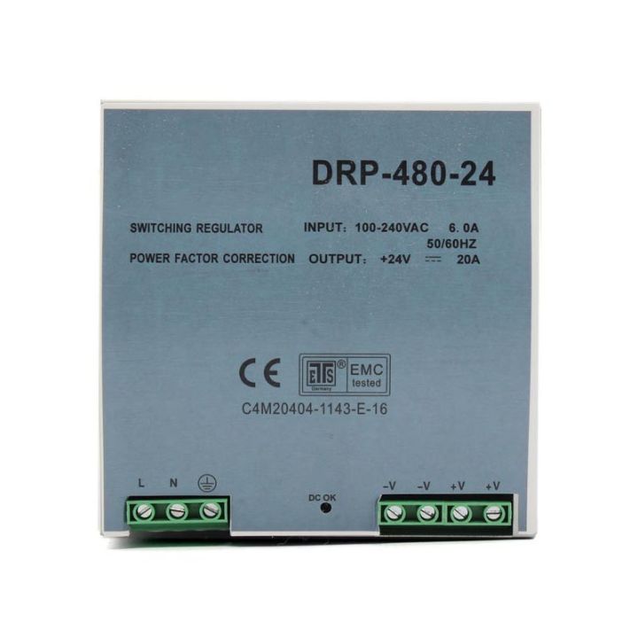 รางนำทาง480w-สวิทชิ่งเพาเวอร์ซัพพลาย-drp-480-12v40a-36v13-3a-24v20a-48v1ตัวแปลงไฟฟ้ากระแสตรง0a