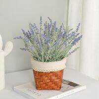 【LZ】✜△  1 PCS Bela Alta Qualidade Artificial Lavanda Bouquet De Seda Flores Home Decor F735