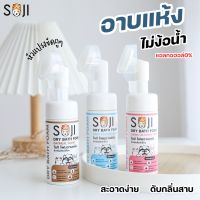 INK SOJI โฟมอาบน้ำแห้ง รุ่นหัวแปรง แชมพูอาบแห้ง แมว กระต่าย สุนัข พรีเมี่ยมสารสกัดบำรุง 120ml