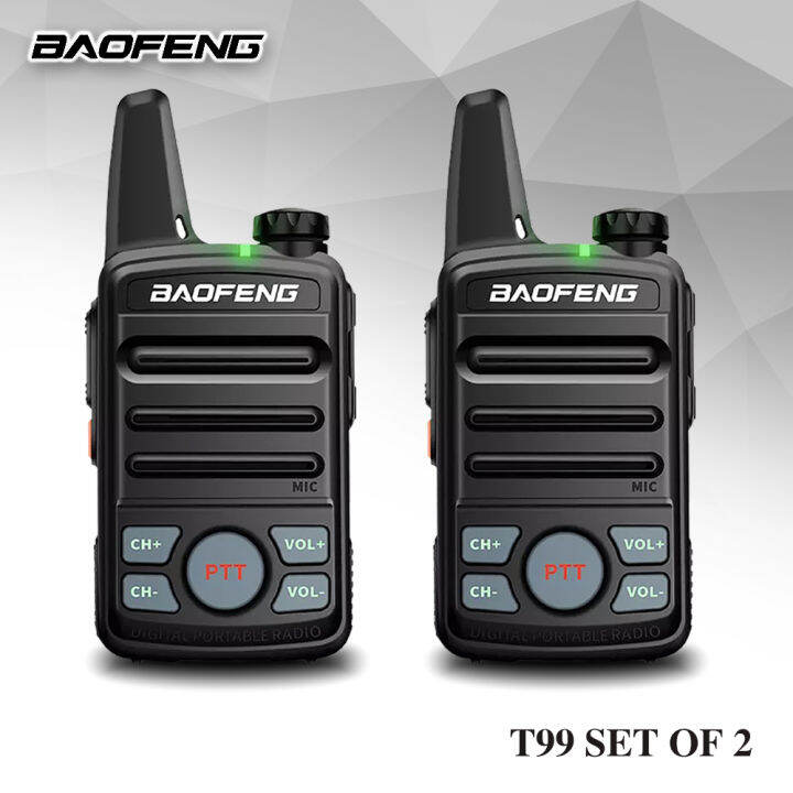 Baofeng Bf T Mini Frequency Mhz Channels Mini Ultra Thin Walkie Talkie Lazada Ph