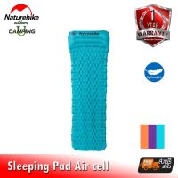 Naturehike แผ่นรองนอนเป่าลม air cells square shape with pillow (ของแท้รับประกันศูนย์ไทย)