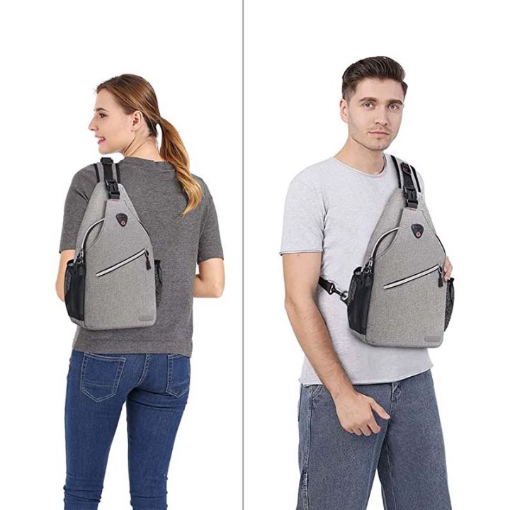 กระเป๋าเป้สะพายหลังสลิงอเนกประสงค์กระเป๋าสะพายไหล่เดินทางเดินป่า-daypack