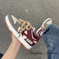 Kingdom_Fashion ยอดนิยม รองเท้าผู้หญิง รองเท้าผ้าใบ รองเท้าสุขภาพ รองเท้าแฟชั่น ทันสมัย เด่น นุ่ม จับคู่ง่าย FYD2390HAZ 39Z230927