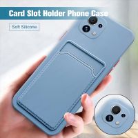 Soft Card Slot Case For Xiaomi Mi 11 Lite 5G 4G 11T 11 Pro Soft Walle Cover for Poco X3 NFC X3 Pro GT Shockproof Case