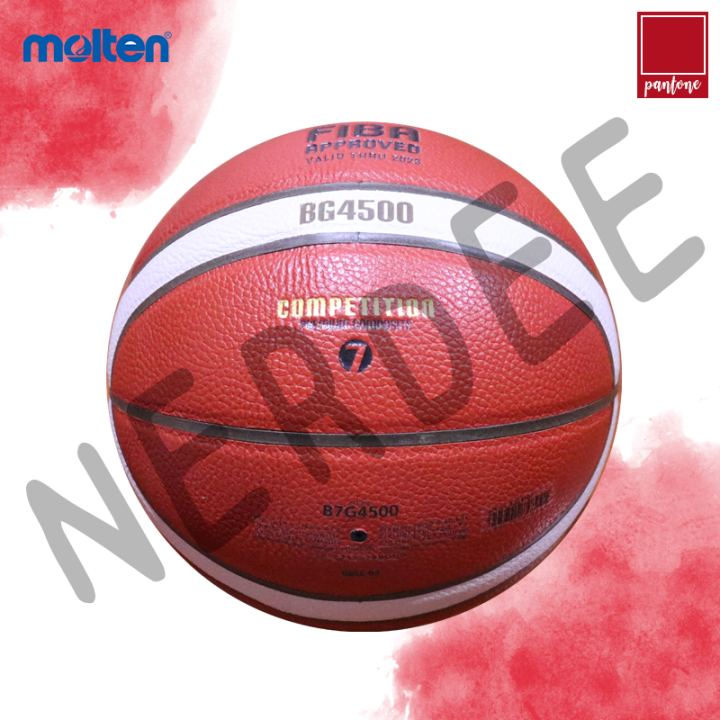 บาสหนัง-มอลเทน-bg4500-basketball-molten-บาส-size-7ของแท้-100