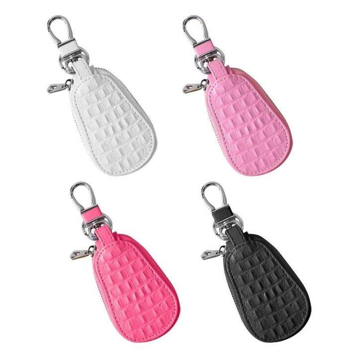 car-key-case-cover-delicate-key-sleeve-soft-auto-car-key-protector-waterproof-car-key-pouch-wallets-compact-zipper-key-bag