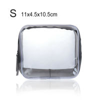 Transparent Cosmetic Bag PVC Women Zipper Clear Makeup Bags Beauty Case Travel Make Up Organizer Storage Bath Toiletry Wash Bag