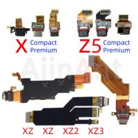 ที่ชาร์จ USB ของแท้ช่องเสียบชาร์จตัวเชื่อมต่อแบบแท่นยืดหยุ่นสำหรับ Sony Xperia X XZ XZ1 XZ2 XZ3 Z3 Z4 Z5พรีเมี่ยมขนาดกะทัดรัด Plus