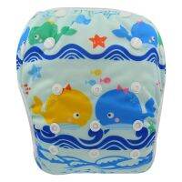 【CC】 Ohbabyka Brand Adjustable Diapers Baby Washable Reusable Nappies for Animals Print Boys 3-15GK