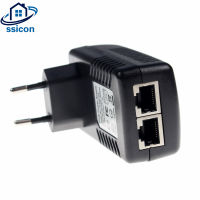 อะแดปเตอร์ไฟฟ้ากล้อง CCTV PoE POE 2ชิ้นจ่ายผนัง POE IP 48โวลต์หัวฉีดอีเทอร์เน็ต SSICON ปลั๊ก0.5A รักษาความปลอดภัย24วัตต์คอนเนคเตอร์ไฟฟ้า